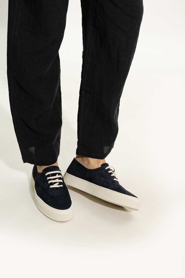 SchaferandweinerShops VG Navy blue Four Hole sneakers Common Projects sneakers Unity Low Top pelle 10550 10